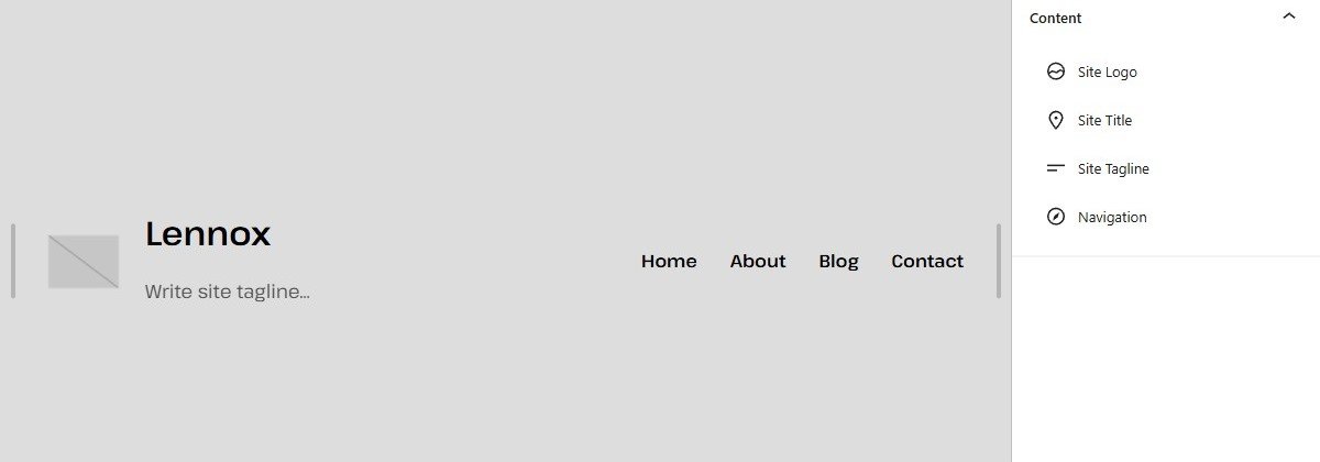 How to Edit Your Header: second instruction step.
